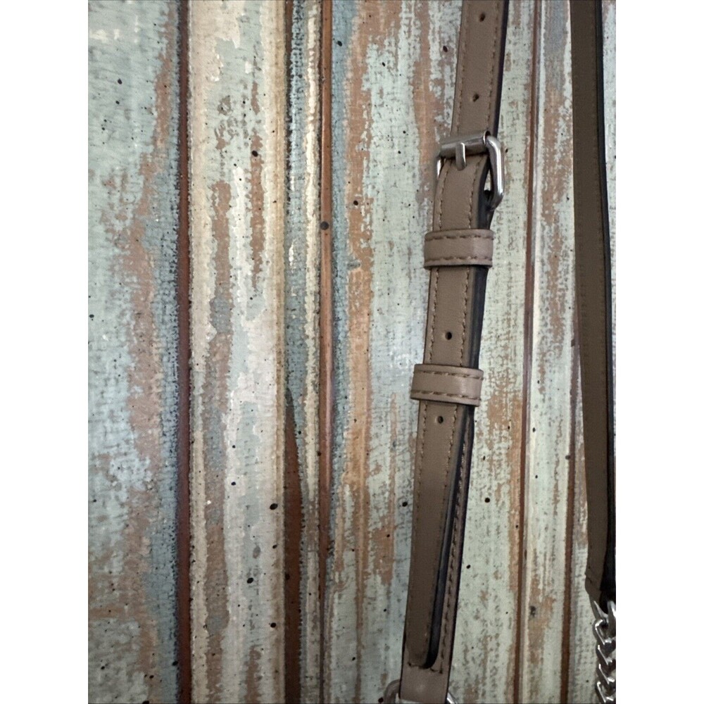 Rebecca Minkoff Bree Crossbody Bag Tan Leather - Picture 8 of 16